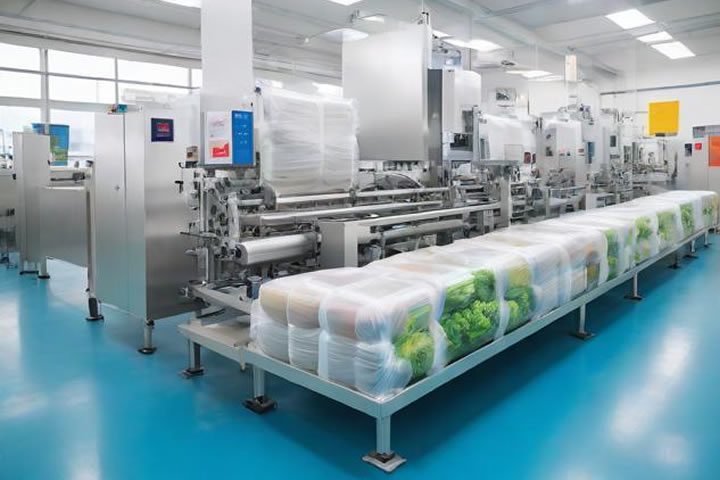 Pre-prepared food packaging machine