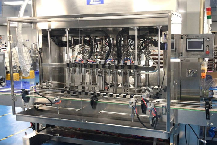 automatic bottle filling machine