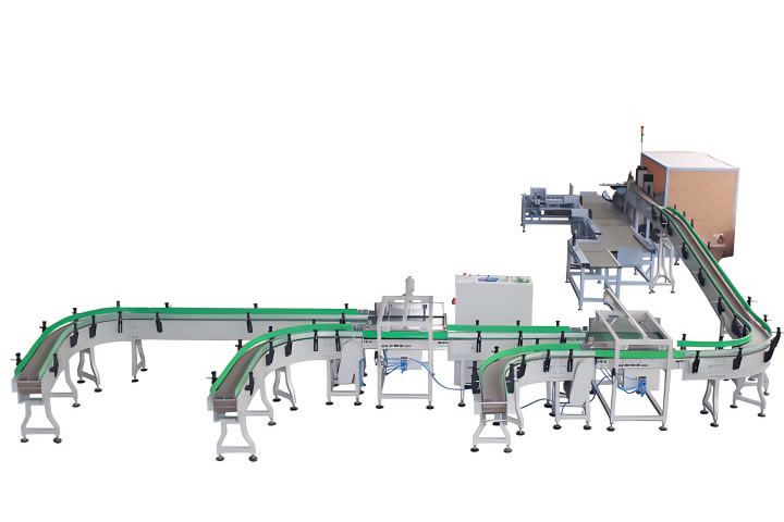 Fully automatic paper packaging machine