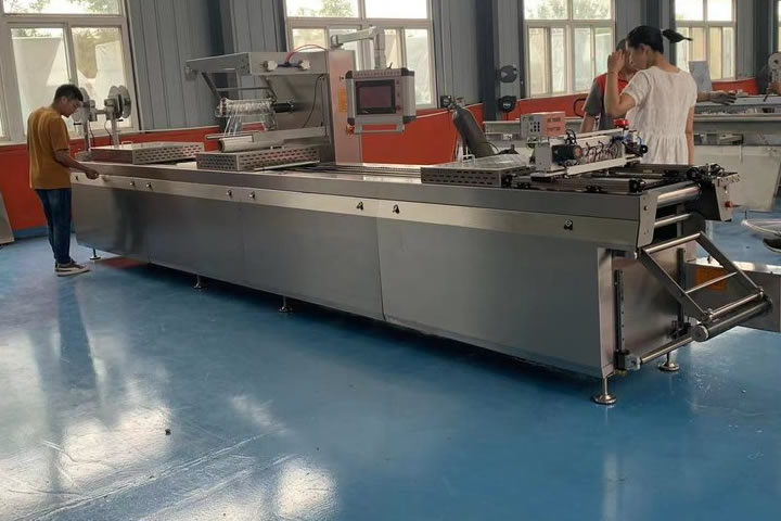 Frozen vacuum packaging machine