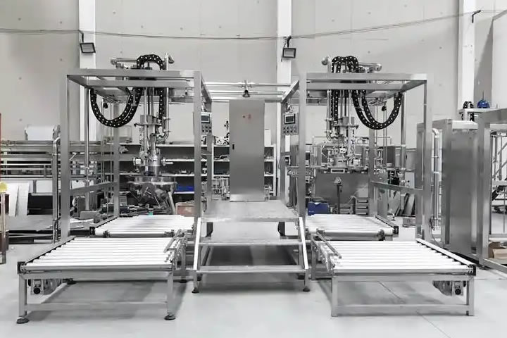 Aseptic packaging machine