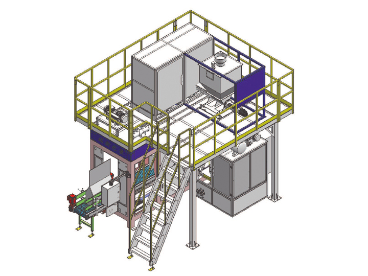 GFCF25UFL Ultra-fine Powder Open-Mouth Bagger, Ultra-fine Powder Open-Mouth Bagger
