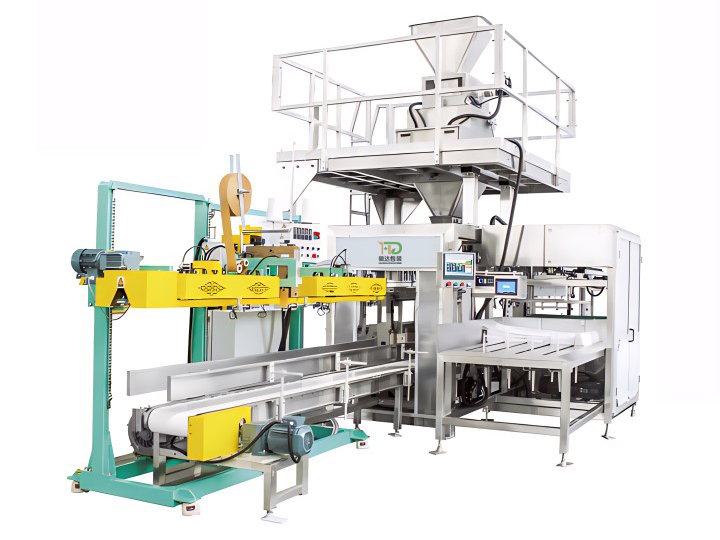 GFCK-G1 fully automatic heavy bag packaging machine, GFCK-G2 granule powder packaging production line