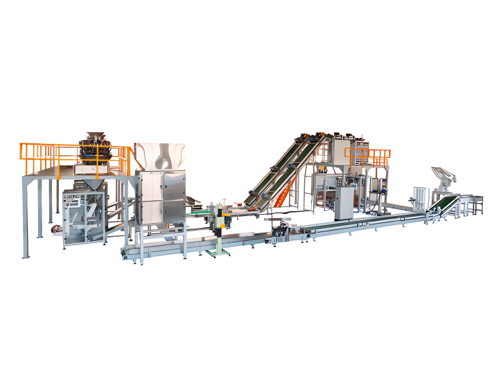 GFP1S1 secondary packaging unit, GFP1S2 automatic case packing and palletizing machine