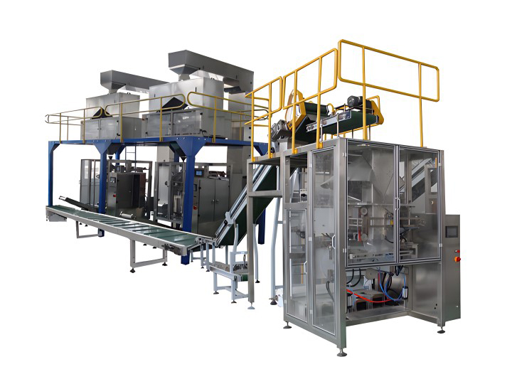 secondary palletizer, intelligent visual positioning, high-speed stacking FFS Packaging Machine automated production