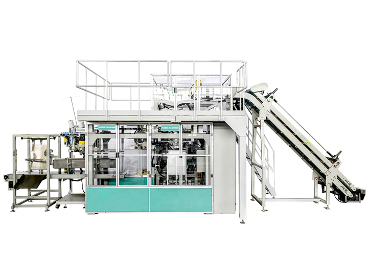secondary palletizer, intelligent stacking, high-speed container sorting FFS Packaging Machine Automated Warehousing