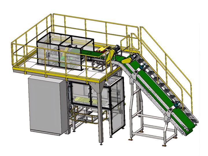 FFS Packaging Machine£¬ Dynamic correction palletizing, efficient warehousing system, GMP clean palletizing, production line collaborative optimization