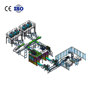Intelligent Vision Secondary Stacking Machine | FFS Packaging Linkage System | Ply pack Factory