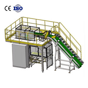 Dynamic Correction Type Secondary Stacking System | FFS Packaging Linkage Equipment Ply pack Factory